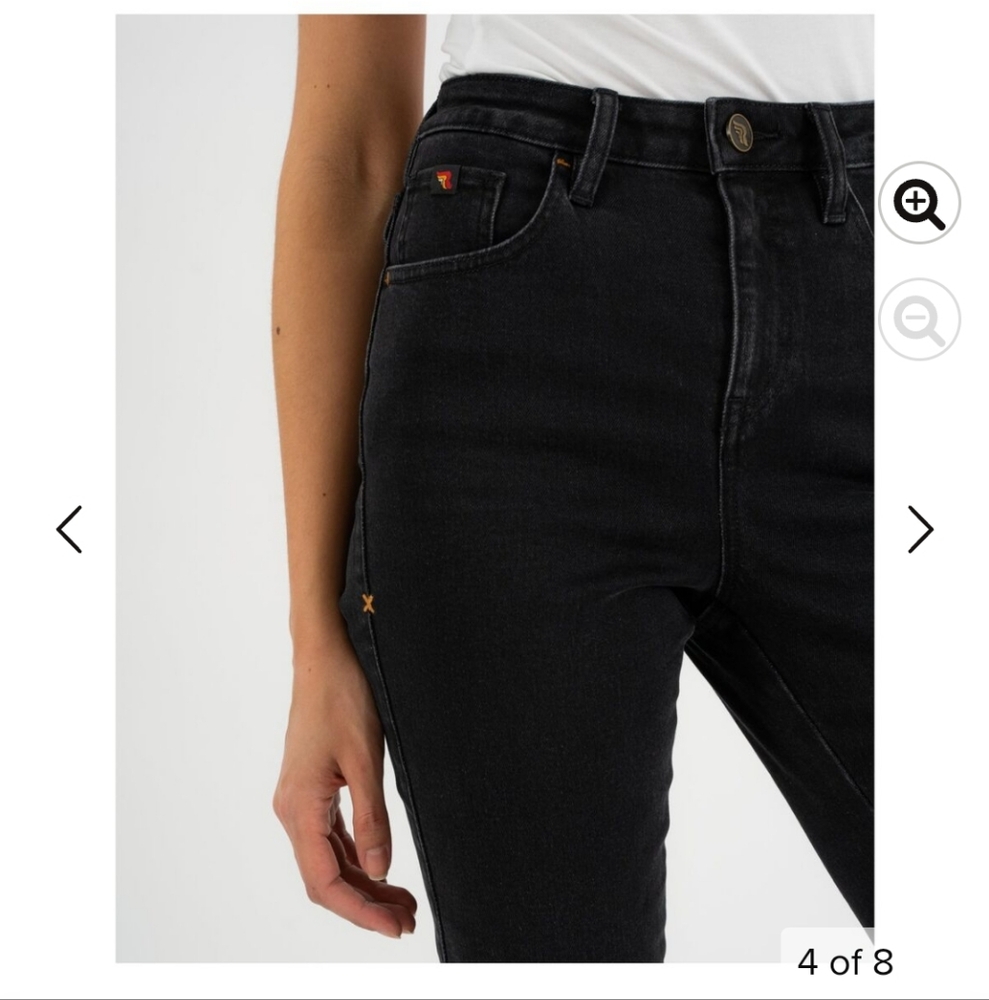 Riding Culture High Waist Women's Armored Motorcycle Jeans